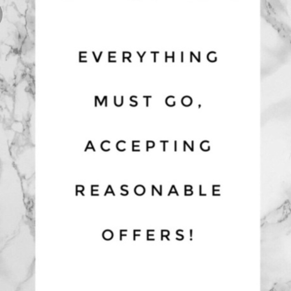 ✨ EVERYTHING MUST GO BY 8/11/22 ✨